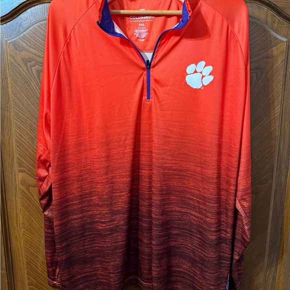 Clemson Tigers Colosseum 1/4 Zip Windshirt - Size XXL - Picture 2 of 8
